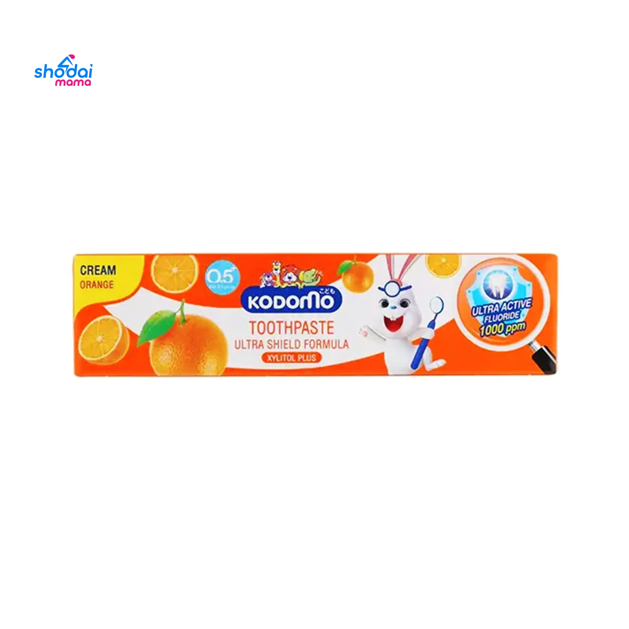 Kodomo Tooth Paste Cream 40gm (Orange))